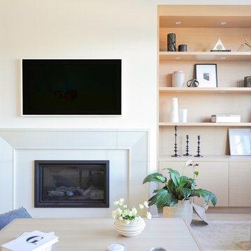 Transitional Living Room