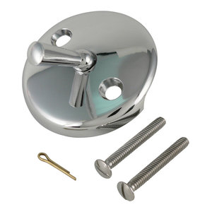 Chrome Delta Faucet RP31556 Overflow Plate and Screws