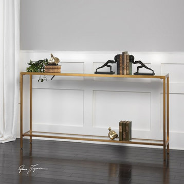 Hayley Console Table - Gold