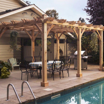 Classic Wood Pergola
