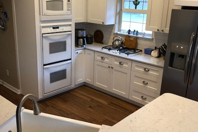Inspiration for a farmhouse home design remodel in Dallas