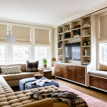 Living room built ins