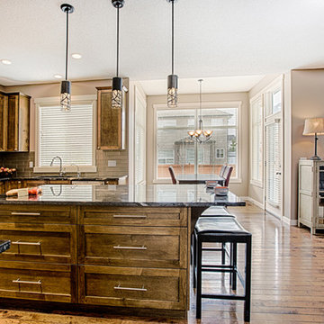 Rustic Kitchen & Main Floor
