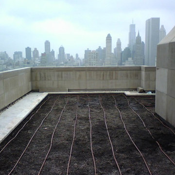 NYC rooftop drip irrigation