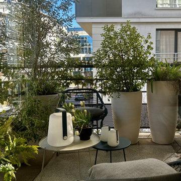 Issy-les-Moulineaux - Aménagement paysager d'une mini-terrasse