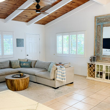 Open floor plan Living/Dining/Kitchen