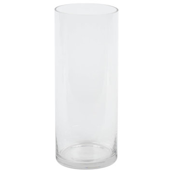 Vickerman Lg184801 12" Clear Cylinder Glass Container