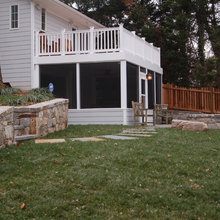 Screen porch update