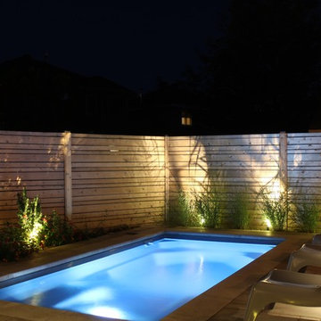 Contemporary Landscape Makeover // Driveway // Patio & Pool // Walkway