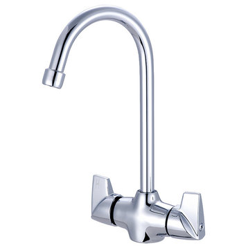 Central Brass 0284-A-Q 1.5 GPM Single Handle Bar Faucet - Polished Chrome