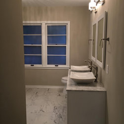 Master Bedroom Bathroom Tile Install - Wall And Floor Tile