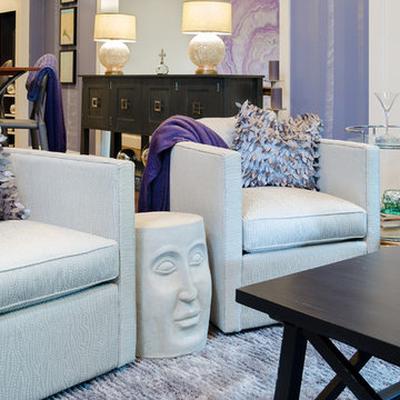 Quirky and Cozy Family Room in Hallsley