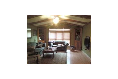 Inspiration for a transitional home design remodel in Other