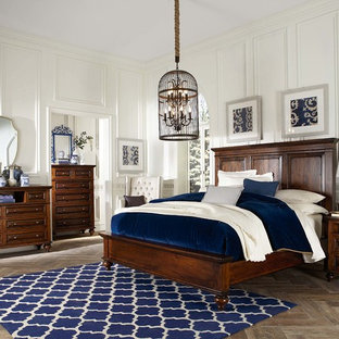 Immagine di una camera da letto american style