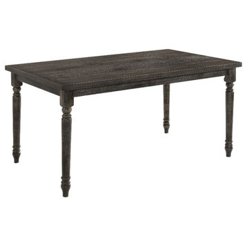 ACME Claudia II Dining Set in Weathered Gray