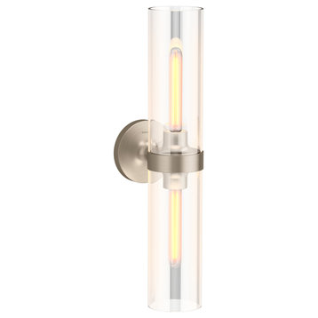 Kohler Lighting 27263-SC02 Purist 2 Light 22" Tall Bathroom - Vibrant Brushed