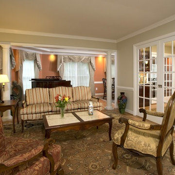 Stunning Whole House Makeover in Vienna, Virginia Includes Piano Conservatory