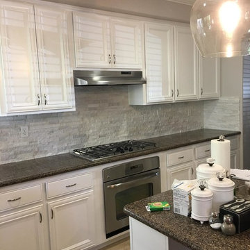 Kitchen and Bathrooms Done by Advance Construction in 2017