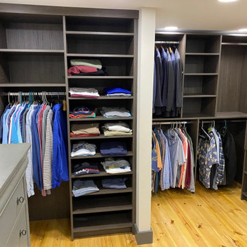 Boston and Providence area Custom Closet with Backing