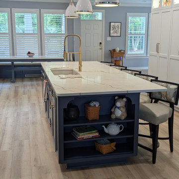 Spacious Entertainment Area and Kitchen