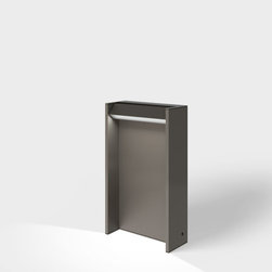 Slat 40 Poller LED Bollard - Path Lights
