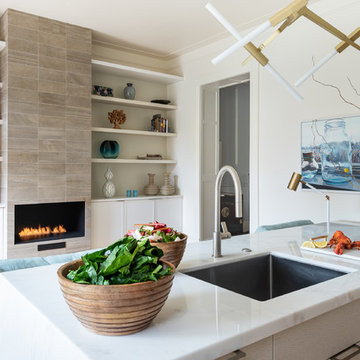 Washington DC - Mid Century Modern with a Contemporary Flare - Kitchen