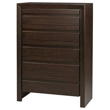 Bowery Hill Chest in Chocolate Brown