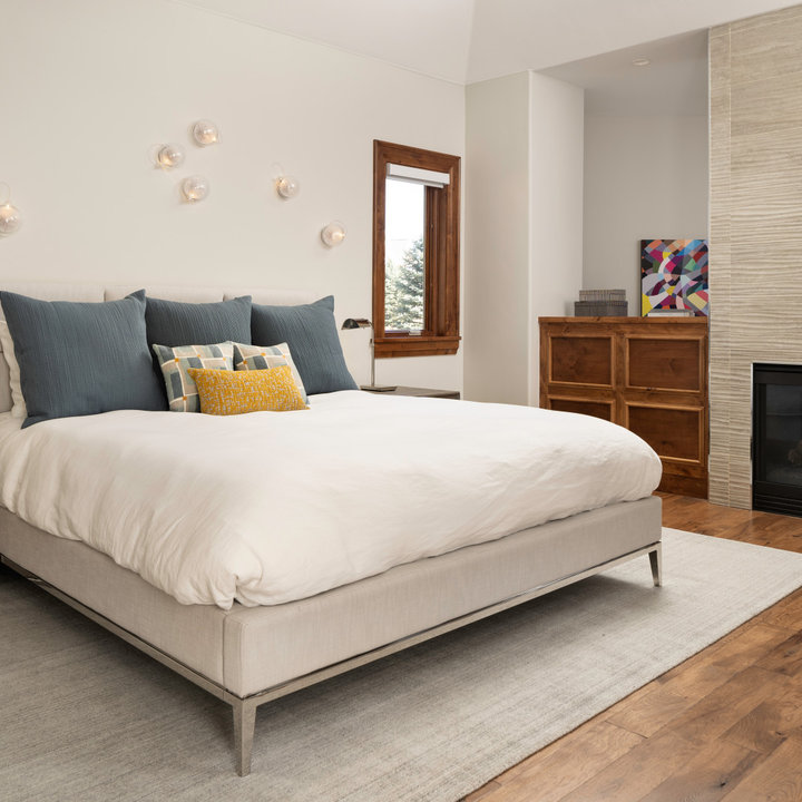 75 Beautiful Bedroom with a Chimney Breast Ideas and Designs June