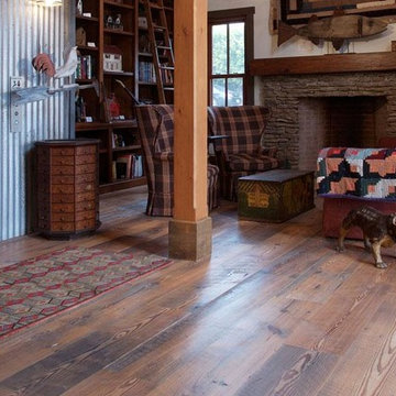 Elmwood Reclaimed Timber - Antique Reclaimed Heart Pine Flooring