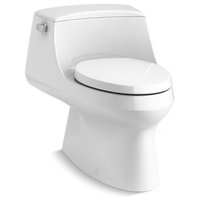 Kohler San Raphael Skirted 1-Piece Elongated 1.28 GPF Toilet, White