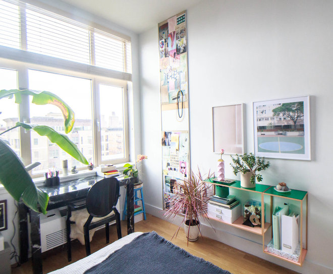 Eclectic Home Office by Sarah Seung-McFarland