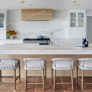Calacatta Borghini Marble Kitchen