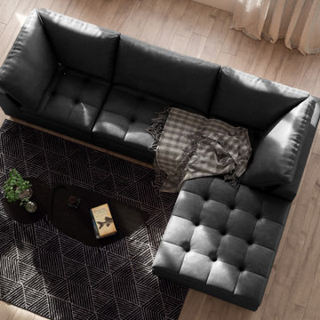 100% Top Grain Living - Uptown