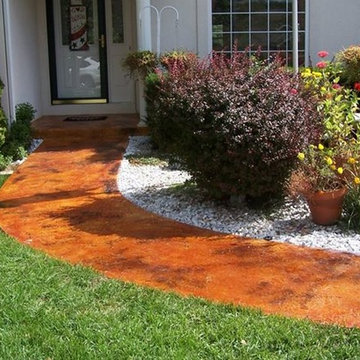 Front Walkways, Concrete Concepts