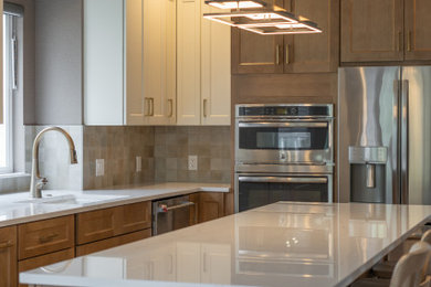 Example of a kitchen design in Denver