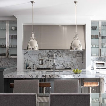 Invisible Grey Kitchen