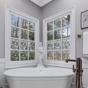 Traditional Primary Bathroom Design Pinehurst, NC
