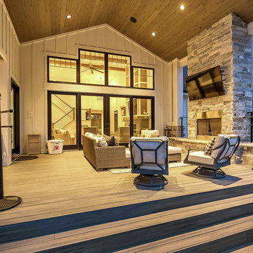 E Builders - The Snow Crest Estate - Covered Patio