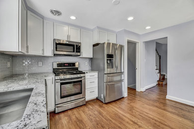 Example of a trendy kitchen design in Baltimore