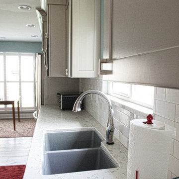 Clean lines with a touch of contemporary.