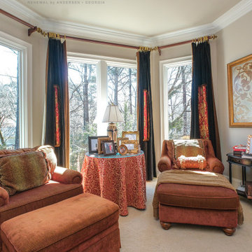 New Windows in Superb Sitting Room - Renewal by Andersen Georgia