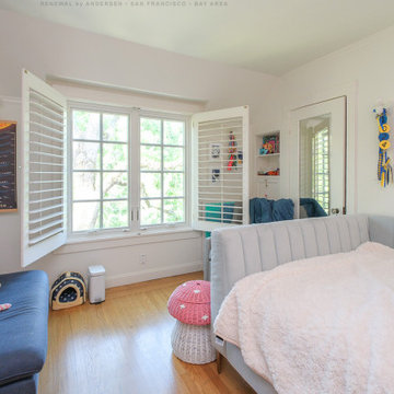 New Windows in Endearing Kids Bedroom - Renewal by Andersen San Francisco Bay Ar