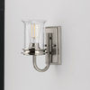 Luxury French Country Bath Vanity Light, Brushed Nickel, UHP3740