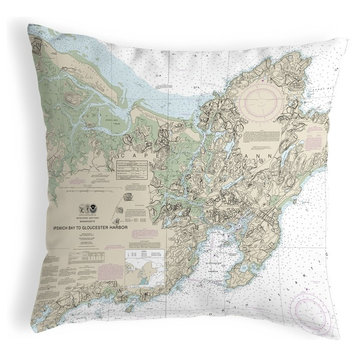Betsy Drake Ipswich Bay to Gloucester Harbor, MA Nautical Map Noncorded Indoor/
