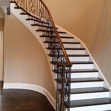 Custom iron baluster replacement