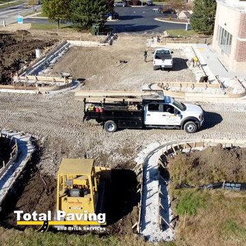Concrete paving
