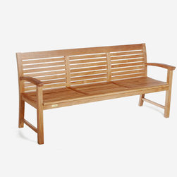 Wintons Teak Abacus bench - Products