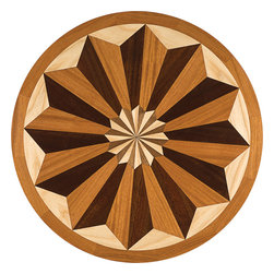 Oshkosh Designs Bellevue Inlay Medallion - Hardwood Flooring