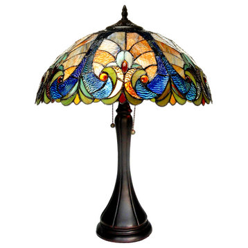Amor 2-Light Victorian Table Lamp