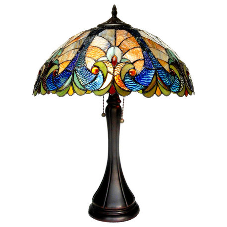 Amor 2-Light Victorian Table Lamp